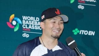 【WBC】鈴木誠也が本番に向け万全ぶり示す特大弾「北山さんのために」“お茶たてポーズ”初披露
