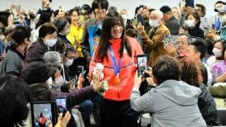 五輪スノボ金の深田選手に特別市民栄光賞　出身地の愛知県みよし市