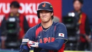 リベンジ最中…大谷翔平が“ガン見”「プレッシャーがデカすぎる」　真横で見せた表情に爆笑