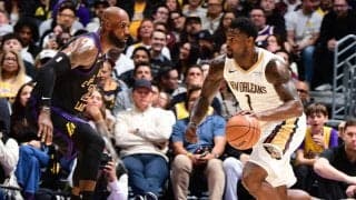 ペリカンズとの接戦を制したレイカーズが3連勝…八村塁は3P4本失敗、約19分の出場で2得点2リバウンド