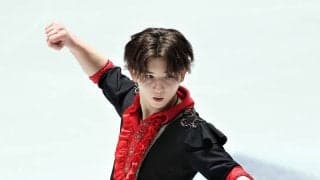 【フィギュア】中田璃士、SPジュニア歴代最高点で首位　日本男子初の世界ジュニア連覇へ好発進