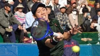 錦織圭、復帰戦は2回戦敗退。元ジュニア世界1位の若手有望株にフルセットで屈するも4連戦を完走[ティオンビル・オープン]