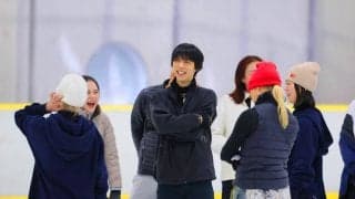 羽生結弦さん　リハーサルで仲間と笑顔　「ｎｏｔｔｅ　ｓｔｅｌｌａｔａ」７日開幕