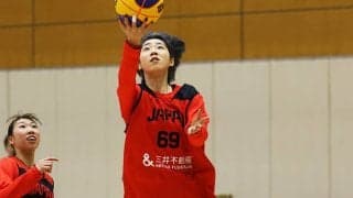3x3女子代表合宿に“万能選手”野口さくらが参戦…「大きく動ける強みは3人制でも重宝される」