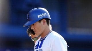【DeNA】林琢真、病院を受診し「全然大丈夫です」と軽傷を強調　左手に投球が当たり途中交代
