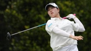 ルーキー藤本愛菜が3位発進「100点」バンカーからのチップインイーグルに「1号ですか！？」