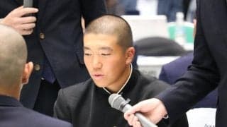 【センバツ】21世紀枠・長崎西の桑原直太朗主将「ずっと憧れ」山梨学院・菰田陽生とトーク