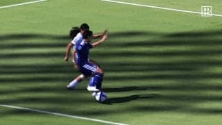 「これは振られる！」なでしこジョーカーの“深すぎる切り返し”にレジェンドDFも感嘆！千葉玲海菜が極上テクで突破した瞬間【女子アジアカップ】