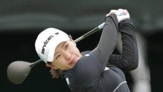 ２９歳・永井花奈が単独首位「過去一番を目指す」　昨年まで契約のヤマハがゴルフ用品事業撤退