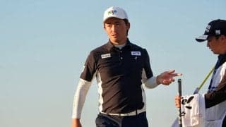 金子駆大が4打差暫定19位 星野陸也が36位 初日は日没サスペンデッド
