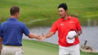 池には「早めに入れといた」 前日プロアマ戦でエースの松山英樹は経験生かし挽回