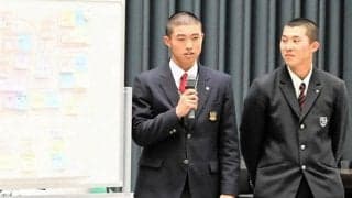 佐野日大主将「一回でも多く校歌を」　選抜高校野球キャプテントーク