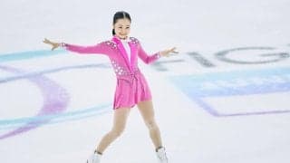 中井亜美と同い年の17歳・島田麻央、史上初の4連覇へ向けて首位発進……ジュニアで無敵の女王「今季ここまでで一番いい演技」【フィギュアスケート】
