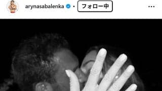 【テニス】女王サバレンカ結婚発表　スーパーフード企業創業者のプロポーズ場面に100万いいね