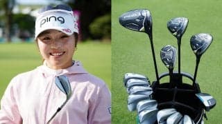 年間女王・佐久間朱莉の開幕14本 新ウェッジ「s259」のバウンスを“EYE2ソール”へ