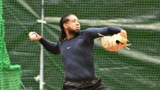 【オリックス】エスピノーザが試合前練習に合流「赤ちゃんのために」２月下旬に長男出産立ち会い