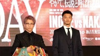 ５・２激突！両雄早くもバチバチ…井上尚弥「格の違い見せる」中谷潤人「最強の名称いただく」東京ドーム決戦発表、大橋会長は複雑心境「心に穴」