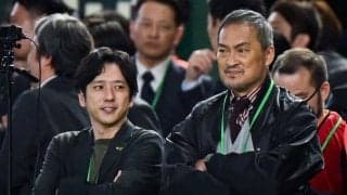渡辺謙＆二宮和也、侍J戦前に来場　ネトフリの“大役”就任→合宿も訪問…並び立ち熱視線