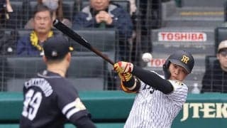 【阪神】甲子園初戦でいきなり２桁安打！ソフトバンク相手に猛虎打線　育成嶋村麟士朗が３安打