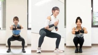 【スクワット3種】痩せトレとして優秀なメニュー！基本的なやり方を解説