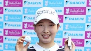 ８年ぶり２度目ホールインワン！小祝さくら　記念ボール「隠しました」賞金50万円でステーキ？