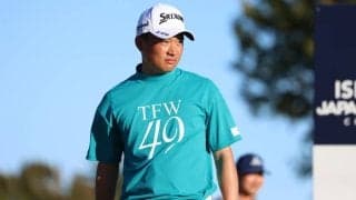 岡田晃平が首位浮上「開幕戦にしては良いゴルフができている」