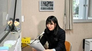 「甲子園、私も憧れ」　選抜開会式司会に八戸聖ウルスラの榎本さん