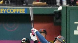 【WBC】大谷翔平いきなり二塁打！大歓声の第１打席で初球打ち　台湾戦「１番DH」スタメン