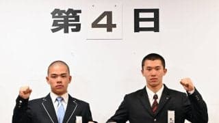 【センバツ】九州国際大付・楠城監督「びっくり」昨秋明治神宮大会決勝で対戦神戸国際大付と初戦