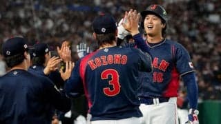 大谷翔平HR直後…ファンが気づいた“新パフォ”　お茶を点てた後の所作に「両方やってる？」