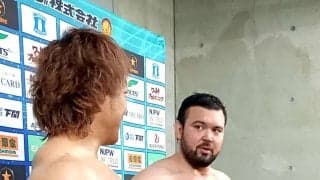 【新日本】ウルフアロンがレジェンドに感嘆「72歳でやりたいもの追い続けてる人は輝いてる」