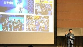 Bリーグが描く地方創生の未来　島田チェアマン、松江で講演