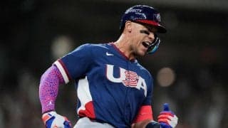 【WBC】米国主将のジャッジが先制２ラン　ボー・タカハシの甘いスライダーを左中間へ豪快弾