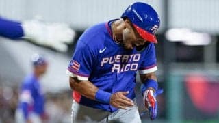 【WBC】プエルトリコが５回に一挙５点　ドジャースの守護神ディアスが３奪三振の快投で締める