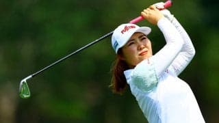 【速報】4打差を追う古江彩佳は3Rバーディ発進 渋野日向子と原英莉花もバーディ先行