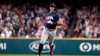 「ようこそWBCへ！」大谷翔平と並ぶ“主役候補”ジャッジも魅せた　NPB投手から放った衝撃171キロ弾に米メディア熱狂