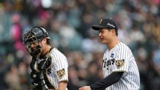 阪神・大竹が伏見と初バッテリー「すごい投げやすかった」　スローボールは打ち合わせなし「坂本さんの流れで投げちゃいました」