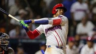 【WBC2026】ソトが大谷翔平を断固拒否？　会見で出された「お～いお茶」を撤去、ゲレーロJr.とタティスJr.が笑い堪え切れず