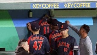 【WBC】高橋宏斗「パワーをくれる」ダルユニを今日は大勢と一緒に飾る「いい形でマイアミに」