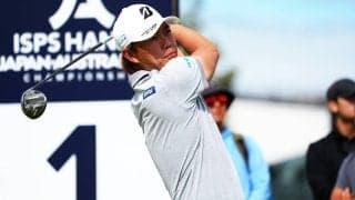 木下稜介は4打差14位「ティーショットが安定すればチャンスはある」