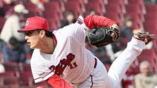 【広島】ドラ２斉藤汰直が中継ぎで１回無失点、新井監督は起用法を「ブルペン」と明言
