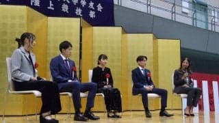 【陸上】日本記録、ロス五輪、アジア大会…日体大OBらが新シーズンへ決意　創部100周年式典