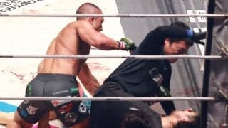 【RIZIN】“シウバの弟子”グスタボが桜庭和志の息子・大世に右フック衝撃TKO勝利
