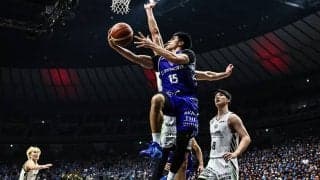 クラブ創立15周年で初の横アリ開催…横浜BCはイングリスら奮闘も東地区上位の北海道に惜敗