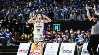 【バスケ】富永啓生が28得点「耐えて耐えて最後に逆転…良かった」北海道が横浜BCに競り勝つ