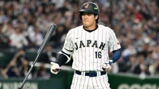大谷翔平、7回の好機で申告敬遠　超満員の東京ドームは歓声から大ブーイングに