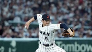 【WBC】大勢がWBC初セーブ　中堅フェンス際の大飛球「ホームランかなと思った」周東が好捕