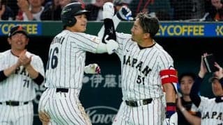 大谷翔平、鈴木誠也を絶賛「素晴らしかった」　流れ変えた初回2ラン…感銘受けた押し出し四球