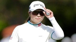 佐久間朱莉が単独トップで後半へ　永井花奈は４差２位　金田久美子は５位で追走　女子ゴルフ最終日