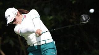 昨季年間女王の佐久間朱莉が尊敬する師匠「ジャンボ」こと尾崎将司さんに捧げる開幕戦優勝